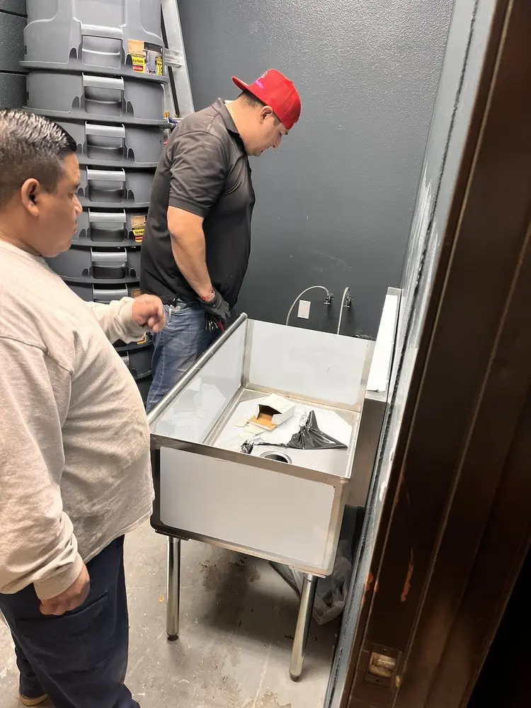 Commercial plumbing and sink installation in Near Southeast